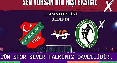 Dinar Belediyesi, taraftarlarını tribünleri doldurmaya çağırıyor