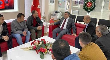 Emniyet Müdürü Şehit Aileleri ve Gazilerin Yanında