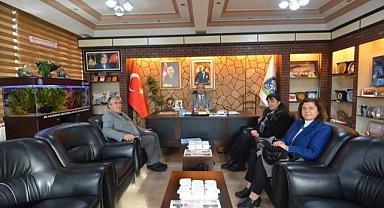 İL KÜLTÜR TURİZM MÜDÜRLÜĞÜNDEN BAŞKAN DR. MUSTAFA ÇÖL’E ZİYARET