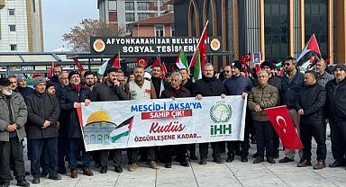 İsrail'in Gazze'ye yönelik saldırıları protesto edildi