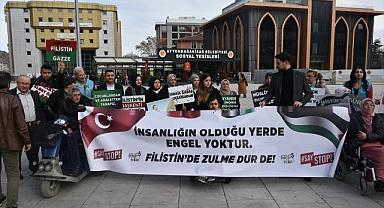 İsrail'in Gazze'ye yönelik saldırıları protesto edildi
