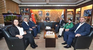 İSTAFDER’DEN BAŞKAN DR. MUSTAFA ÇÖL’E ZİYARET