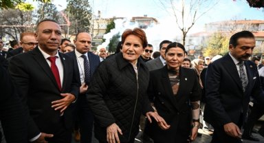 İYİ Parti Genel Başkanı Akşener, Uşak'ta partililerle buluştu: