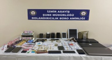 İzmir merkezli 5 ildeki suç örgütü operasyonunda yakalananlardan 32'si tutuklandı