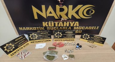 Kütahya'da yakalanan cezaevi firarisinin üzerinde uyuşturucu ele geçirildi