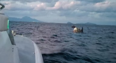 Muğla açıklarında 59 düzensiz göçmen kurtarıldı
