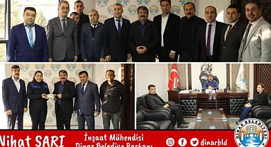 Nihat Sarı, İnşaat Mühendisleri Günü'nde mesai arkadaşlarından sıcak bir sürprizle karşılaştı