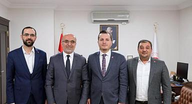 SAADET PARTİSİ’NDEN İL MÜFTÜSÜ LÜTFÜ İMAMOĞLU’NA ZİYARET