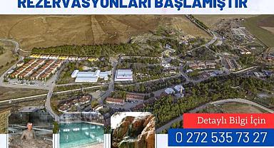 Sandıklı Hüdai Kaplıcaları Sağlık ve Huzur Arayanların Rezervasyonlarına Başladı