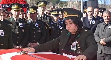 Şehit Piyade Teğmen Günay, Son yolculuğuna uğurlandı.