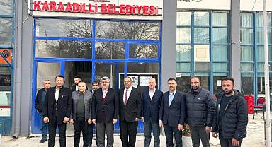Şuhut'ta AK Parti Milletvekili Ali Özkaya Bölgenin Kalkınma Faaliyetlerini İnceledi