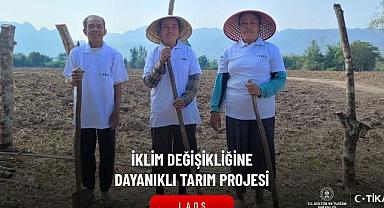 TİKA, Laos'ta iklim değişikliğine dayanıklı tarımı destekliyor