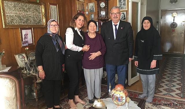 Türk anneler derneği kurucu başkanı h. seviye özsoy’a vefa proğramı düzenlendi