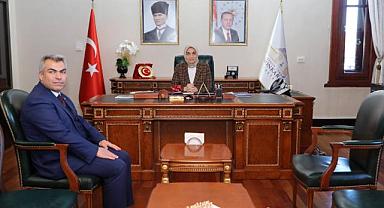 Vali Yiğitbaşı, Cumhurbaşkanlığı İletişim Müdürü Ülgen'i Ağırladı