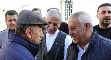 ZEYBEK BAŞKAN´DAN KAYADİBİ MAHALLESİ´NE ZİYARET