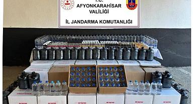 Afyonkarahisar'da Kaçak Alkol Ticaretine Operasyon