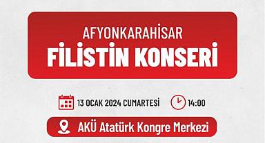 Afyonkarahisar Filistin Konseri Gönüllü Sanatçılar Afyonkarahisarlı Kadınlarla Buluşuyor