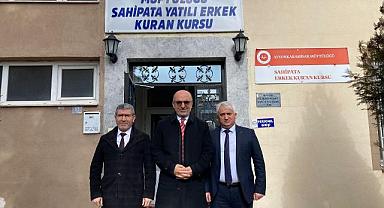 Afyonkarahisar İl Müftüsü, Yatılı Erkek Kur'an Kursu'nu ziyaret etti