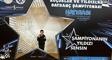 Afyonkarahisar tarihinde bir ilk: Emin Rüzgar Gürpınar Satranç Milli Takım havuzuna girdi