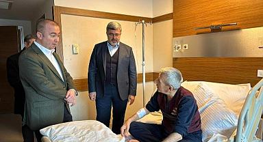 AK Parti Milletvekili Ali Özkaya, Hastane Ziyaretleriyle Moral Sağlıyor