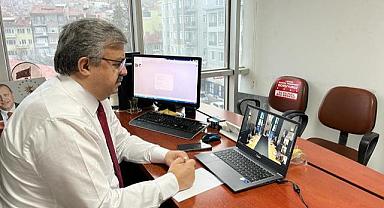 AK Parti Milletvekili Yurdunuseven, Çevrim İçi Toplantıda Yerel Seçim Stratejilerini Belirlediklerini Açıkladı
