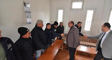 BAŞKAN DR. MUSTAFA ÇÖL FEN İŞLERİ PERSONELİYLE YEMEKTE BULUŞTU