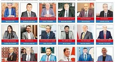 BAŞKAN DR. MUSTAFA ÇÖL TÜRKELİ GAZETESİNDEKİ YILIN ENLERİ ARASINA GİRDİ