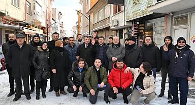 Başkan Koyuncu Esnaflarla İçiçe