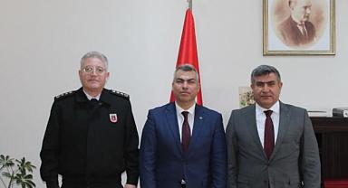Mahmut Ay ve Tolga Yağan’dan, Uğur Ülgen’e nezaket ziyareti
