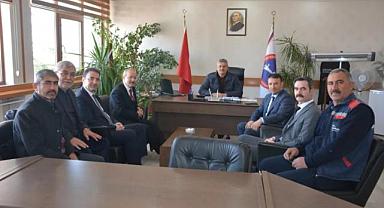 MHP Heyeti Yangın Felaketinin Ardından Afyonkarahisar Sanayi Camiasını Ziyaret Etti