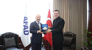 Milletvekili Mehmet Taytak, AFAD Başkanı Okay Memiş’i ziyaret etti