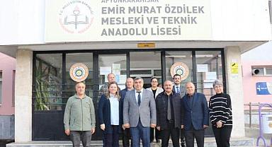 Miraç Sünnetci, Meslek Liseleri Sorunlarına Çözüm Arayışında Buluştu