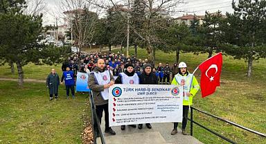 MSB çalışanları seslerini duyurmak için yürüyor