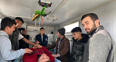 Öğrencilere ,Cenaze Yıkama Kefenleme ve Defin işlemleri anlatıldı.