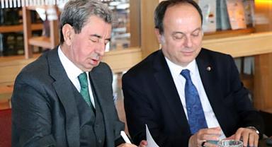 TÜRKİYE’NİN ÖNDE GELEN İŞ İNSANLARINDAN DAVUT DOĞAN, ATSO ÜYELERİ İLE BİR ARAYA GELDİ