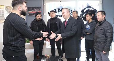 Uluçay'a esnaflardan tam destek