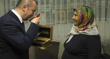 Uluçay’dan Şehit Ailesine anlamlı ziyaret