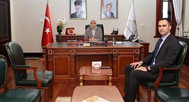 Vali Sinanpaşa ve İhsaniye Kaymakamlarını Kabul Etti