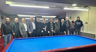  3 Bant Bilardo Şampiyonası heyecanla tamamlandı 