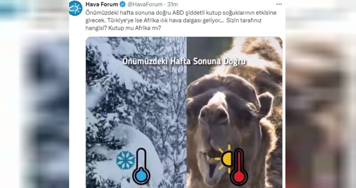 afrika sıcaklıklarının etkisi altında olacağız