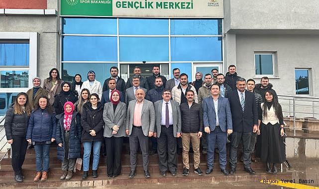 Afyonkarahisar Gençlik Hizmetleri Müdürlüğü aylık toplantısı gerçekleşti