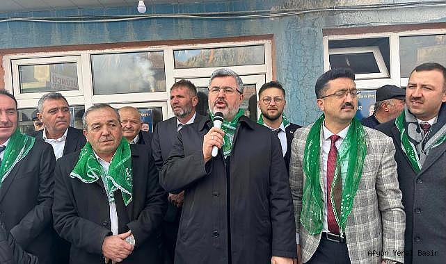 AKP, Tatarlı Beldesinde Coşkulu Seçim Ofisi Açtı