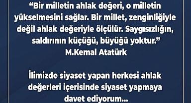 Alper Yağcı ahlaki değerlere vurgu yapıyor