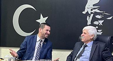 Alper Yağcı, Kent Konseyi'ni ziyaret etti. 