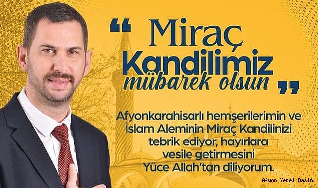 Alper Yağcı, şehre hizmet etmek amacıyla adaylığını açıkladı.