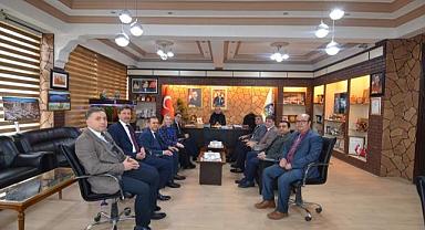Bakanlığımızda bağlı heyet Mustafa Çöl’ü ziyaret etti.