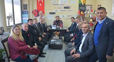 Başkan Adayı Küçükkurt AFİHAD'ı ziyaret etti