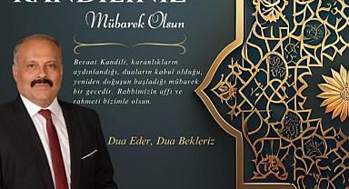 Başkan Veli Özcan'ın Berat Kandili Mesajı