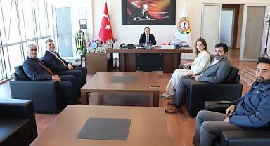 CHP İGM ADAYLARI, SERTESER’İ ZİYARET ETTİ