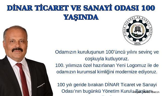 Dinar Ticaret ve Sanayi Odası'nın 100. Yıl Coşkusu